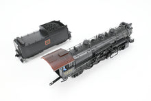 Load image into Gallery viewer, HO Brass OMI - Overland Models CB&amp;Q - Burlington Route M-2a 2-10-2 Elesco FWH Pro-Painted No. 6126 w/Moderate Weathering
