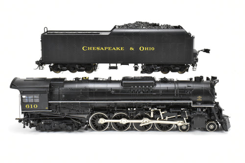 HO Brass PSC - Precision Scale Co. C&O - Chesapeake & Ohio J-3a 4-8-4 Greenbrier 2-Rail FP #610 1988 RUN NO BOX Missing Bell