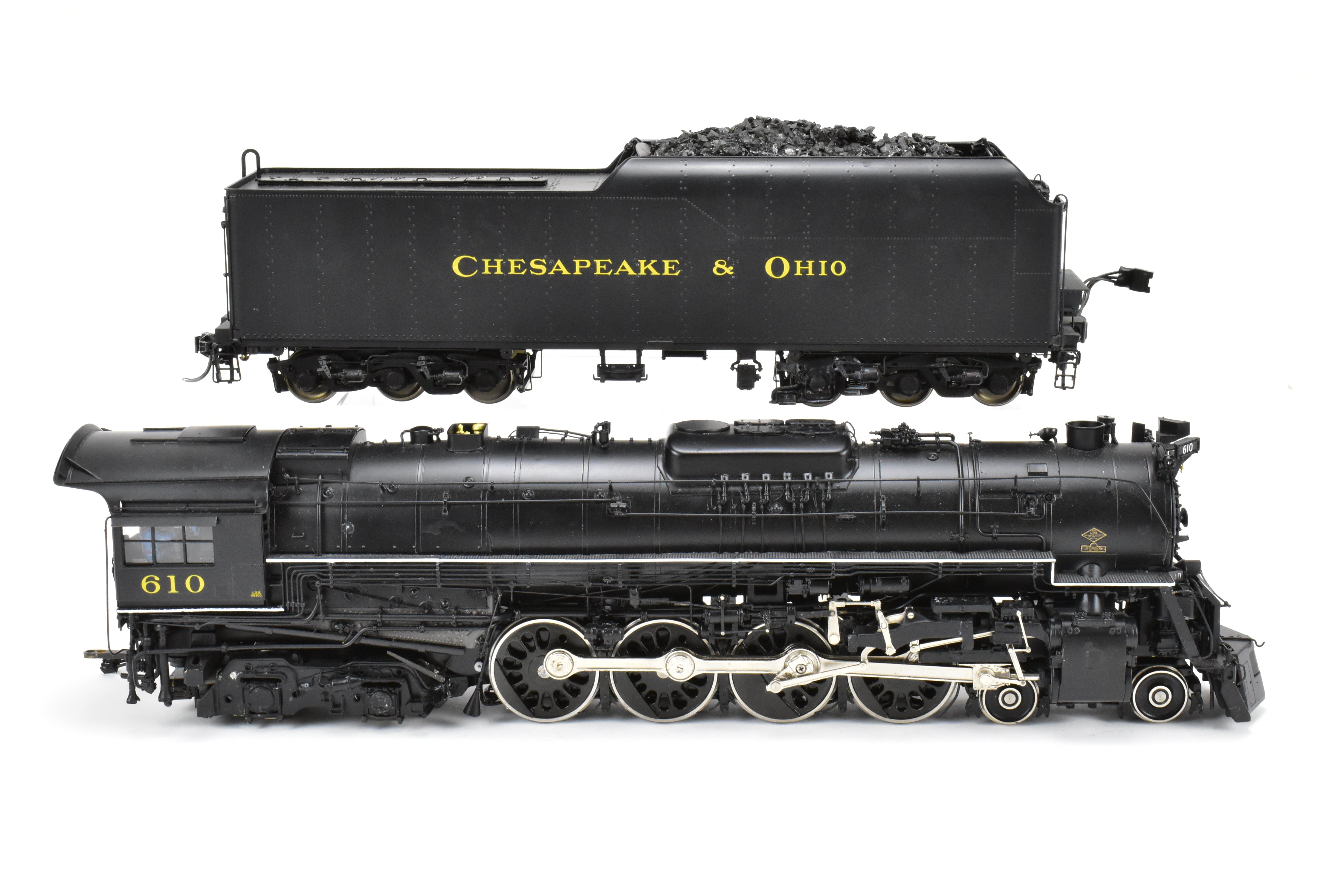 O Brass PSC - Precision Scale Co. C&O - Chesapeake & Ohio J-3a 4-8-4 G –  ReSourced Rails