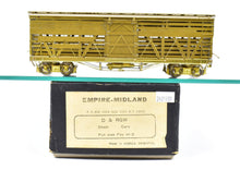 Load image into Gallery viewer, On3 Brass Empire Midland D&amp;RGW - Denver &amp; Rio Grande Western 30&#39; Stock Car
