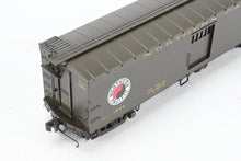 Load image into Gallery viewer, HO Brass W&amp;R - W&amp;R Enterprises NP - Northern Pacific Express Boxcar 5’ Door #1890 - 1899 Version 2 Factory Painted Pullman Green No. 1890
