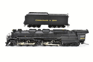 O Brass Sunset Models 3rd Rail Division C&O - Chesapeake & Ohio Allegheny Class H8 2-6-6-6 2-Rail F/P #1607