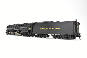 O Brass Sunset Models 3rd Rail Division C&O - Chesapeake & Ohio Allegheny Class H8 2-6-6-6 2-Rail F/P #1607