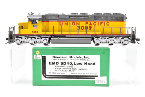HO Brass OMI - Overland Models Inc. Various Roads EMD SD40 Low Hood, W/Dynamic Brakes, W/Low Mounted Brake Cylinders CP In Union Pacific #3110