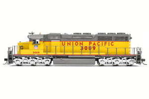 HO Brass OMI - Overland Models Inc. Various Roads EMD SD40 Low Hood, W/Dynamic Brakes, W/Low Mounted Brake Cylinders CP In Union Pacific #3109