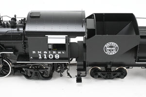 HO Brass CON DVP - Division Point DM&IR - Duluth Missabe & Iron Range Class "A" 4-6-2 Factory Painted No. 1108 Black Boiler Scheme