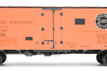 Load image into Gallery viewer, O Brass PSC - Precision Scale Co. PFE - Pacific Fruit Express 40’ Steel Reefer with Wood Roof Walk Circa 1945 CP No. 45682 BAD LETTERING
