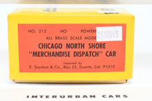 Load image into Gallery viewer, HO Brass Suydam CNS&amp;M - North Shore Line Interurban 215 Merchandise Dispatch Car BRAND NEW - Never unwrapped!
