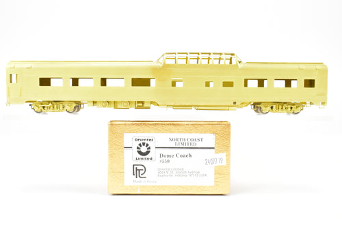 HO Brass Oriental Limited NP - Northern Pacific North Coast Limited Dome Coach #550