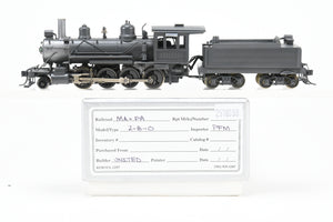 HO Brass PFM - United MA&PA - Maryland & Pennsylvania 2-8-0 Consolidation CP Unlettered TsunamiDC/DCC & Sound REBOXX