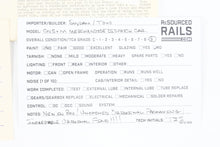 Load image into Gallery viewer, HO Brass Suydam CNS&amp;M - North Shore Line Interurban 215 Merchandise Dispatch Car BRAND NEW - Never unwrapped!

