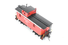Load image into Gallery viewer, HO Brass DVP - Division Point NKP - Nickel Plate Road Offset Cupola 26' Wood Caboose Factory Painted "Speed Lettering" No. 113 Personal Collection of Jack Vansworth
