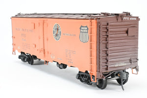 O Brass PSC - Precision Scale Co. PFE - Pacific Fruit Express 40’ Steel Reefer with Wood Roof Walk Circa 1945 CP No. 45656