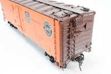 Load image into Gallery viewer, O Brass PSC - Precision Scale Co. PFE - Pacific Fruit Express 40’ Steel Reefer with Wood Roof Walk Circa 1945 CP No. 45656
