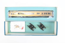 Load image into Gallery viewer, HO Brass Lambert Various Roads Pullman Heavyweight 10 Section Lounge Observation with Central Valley Trucks PARTIAL PAINT
