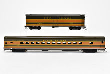 Load image into Gallery viewer, HO Brass NPP - Nickel Plate Products GN - Great Northern 2-Car Passenger Set CP
