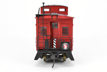 Load image into Gallery viewer, O Brass Oriental Limited GN - Great Northern 25 Foot Wood Caboose CP #X351 w/Slogan
