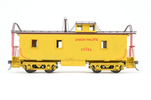 Load image into Gallery viewer, O Brass Sunset Models Third Rail UP - Union Pacific CA-1 Wood Caboose FP in Yellow/Brown No. 25784
