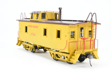Load image into Gallery viewer, O Brass Sunset Models Third Rail UP - Union Pacific CA-1 Wood Caboose FP in Yellow/Brown No. 25784
