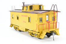 Load image into Gallery viewer, O Brass Sunset Models Third Rail UP - Union Pacific CA-1 Wood Caboose FP in Yellow/Brown No. 25784
