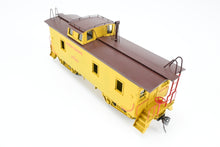 Load image into Gallery viewer, O Brass Sunset Models Third Rail UP - Union Pacific CA-1 Wood Caboose FP in Yellow/Brown No. 25784
