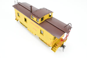 O Brass Sunset Models Third Rail UP - Union Pacific CA-1 Wood Caboose FP in Yellow/Brown No. 25784