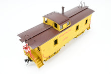 Load image into Gallery viewer, O Brass Sunset Models Third Rail UP - Union Pacific CA-1 Wood Caboose FP in Yellow/Brown No. 25784
