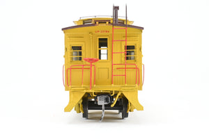 O Brass Sunset Models Third Rail UP - Union Pacific CA-1 Wood Caboose FP in Yellow/Brown No. 25784
