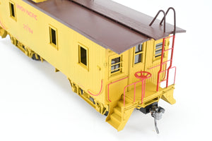 O Brass Sunset Models Third Rail UP - Union Pacific CA-1 Wood Caboose FP in Yellow/Brown No. 25784