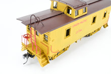 Load image into Gallery viewer, O Brass Sunset Models Third Rail UP - Union Pacific CA-1 Wood Caboose FP in Yellow/Brown No. 25784
