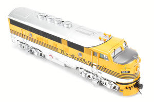 O Scale MTH - Mike's Train House Premier Plastic/Diecast D&RGW - Denver & Rio Grande Western EMD F-3 A-B-A Set FP 2-Rail