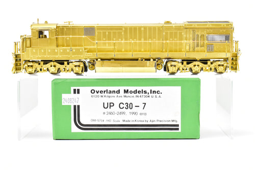 HO Brass OMI - Overland Models Inc. UP - Union Pacific GE C30-7 #2460-2499 1990 Era (Later Run)
