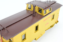 Load image into Gallery viewer, O Brass Sunset Models Third Rail UP - Union Pacific CA-1 Wood Caboose FP in Yellow/Brown No. 25784
