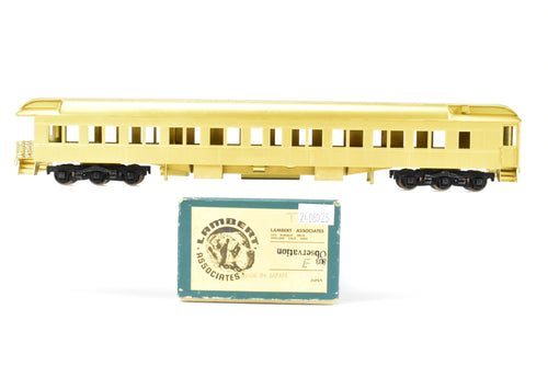 HO Brass Lambert Various Roads Heavyweight 3-2 Observation with Central Valley Trucks