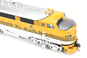 O Scale MTH - Mike's Train House Premier Plastic/Diecast D&RGW - Denver & Rio Grande Western EMD F-3 A-B-A Set FP 2-Rail