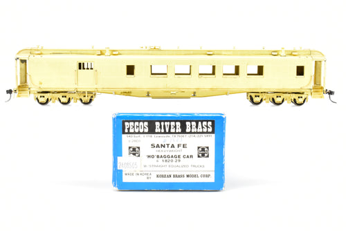 HO Brass Pecos River Brass ATSF - Santa Fe Heavyweight Combine Car #2410 WRONG BOX