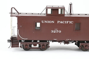 O Brass Sunset Models Third Rail UP - Union Pacific CA-1 Wood Caboose FP in Red No. 3270