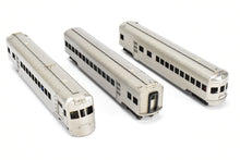 Load image into Gallery viewer, HO Brass S. Soho &amp; Co. IT - Illinois Terminal 3-Unit Streamliner Set Nickel-Silver Plated
