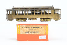 Load image into Gallery viewer, HO Brass CON Fairfield Models CSL - Chicago Surface Lines 5200-5600 Series Pullman Car MISSING ONE DRIVE BAND
