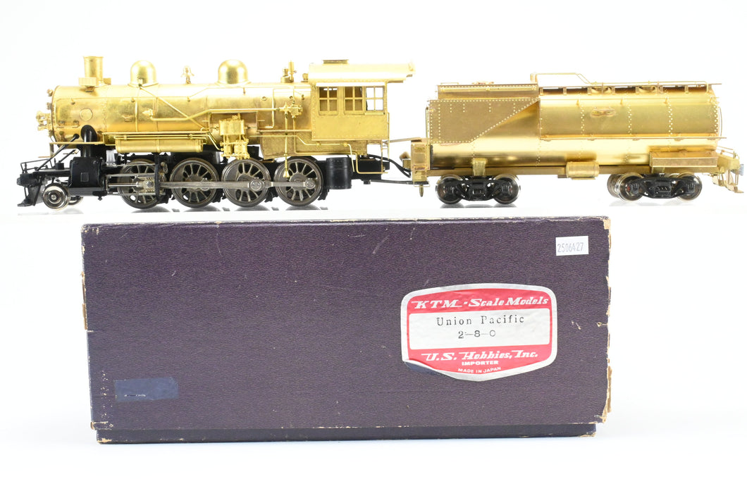 O Brass U.S. Hobbies UP - Union Pacific 2-8-0 Consolidation