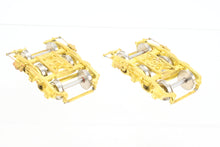 Load image into Gallery viewer, HO Brass OMI - Overland Models, Inc. Various Roads Buckeye Six-Wheel Tender Trucks Plain Journal Bearing Version MULTIPLE PAIRS AVAILABLE
