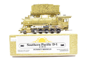 HO Brass Sunset Models SP - Southern Pacific D-1 2-10-0