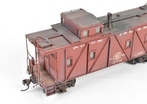 HO Brass OMI - Overland Models, Inc. CRI&P - Rock Island Wood Caboose #17719