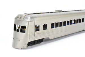 HO Brass S. Soho & Co. IT - Illinois Terminal 3-Unit Streamliner Set Nickel-Silver Plated