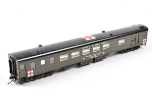 HO Brass CON OMI - Overland Models, Inc. USAX - US Army Hospital Car F/P