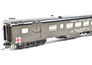 HO Brass CON OMI - Overland Models, Inc. USAX - US Army Hospital Car F/P