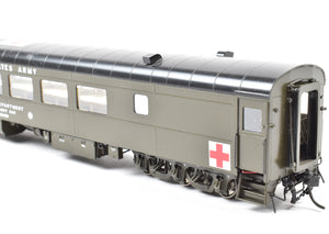 HO Brass CON OMI - Overland Models, Inc. USAX - US Army Hospital Car F/P