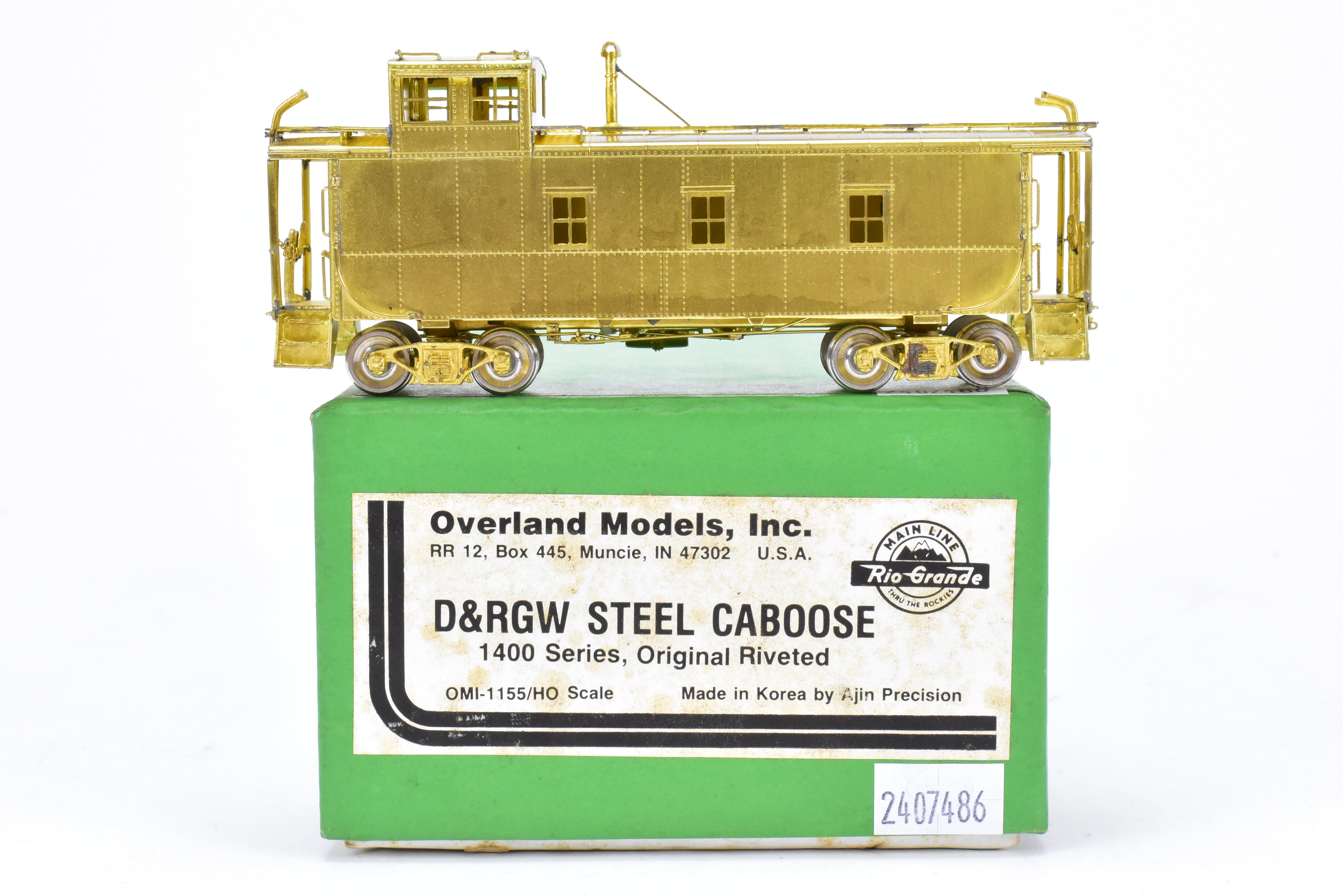 HO Brass OMI - Overland Models, Inc. D&RGW - Denver & Rio