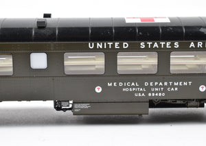 HO Brass CON OMI - Overland Models, Inc. USAX - US Army Hospital Car F/P