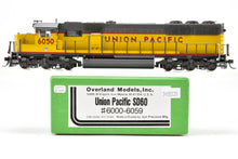 Load image into Gallery viewer, HO Brass OMI - Overland Models, Inc. UP - Union Pacific EMD SD60 Custom Painted No. 6050
